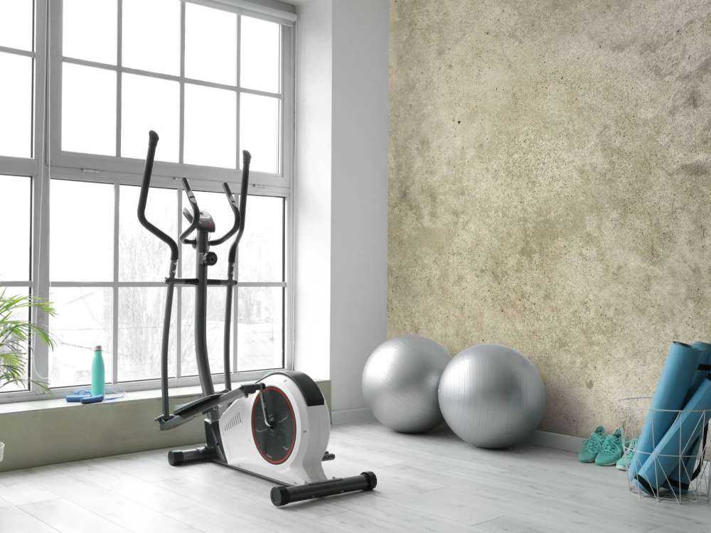 Jasnoszary beton polerowany na wysoki połysk