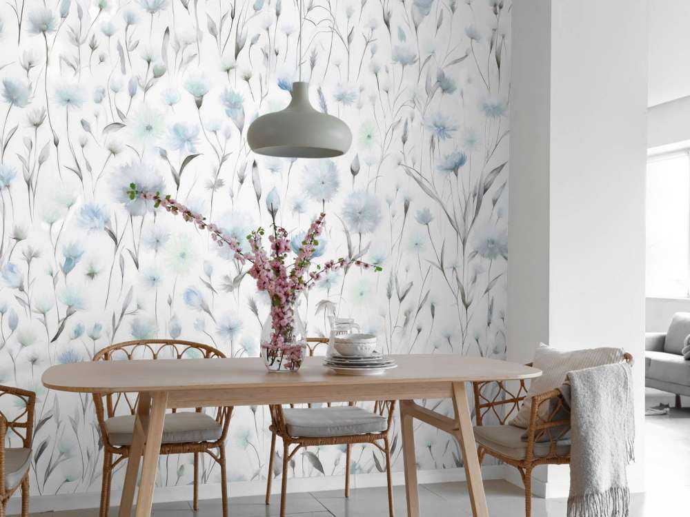 Chabry i trawy polne Niebieskie