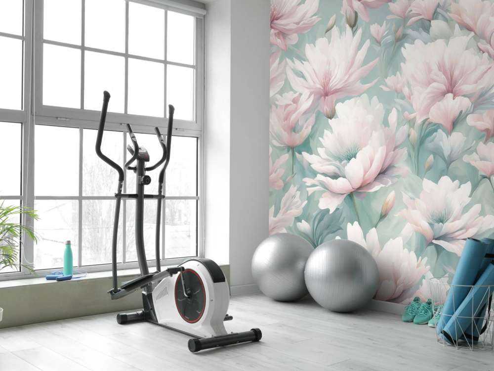 Ciepły poranek Miętowa Zieleń