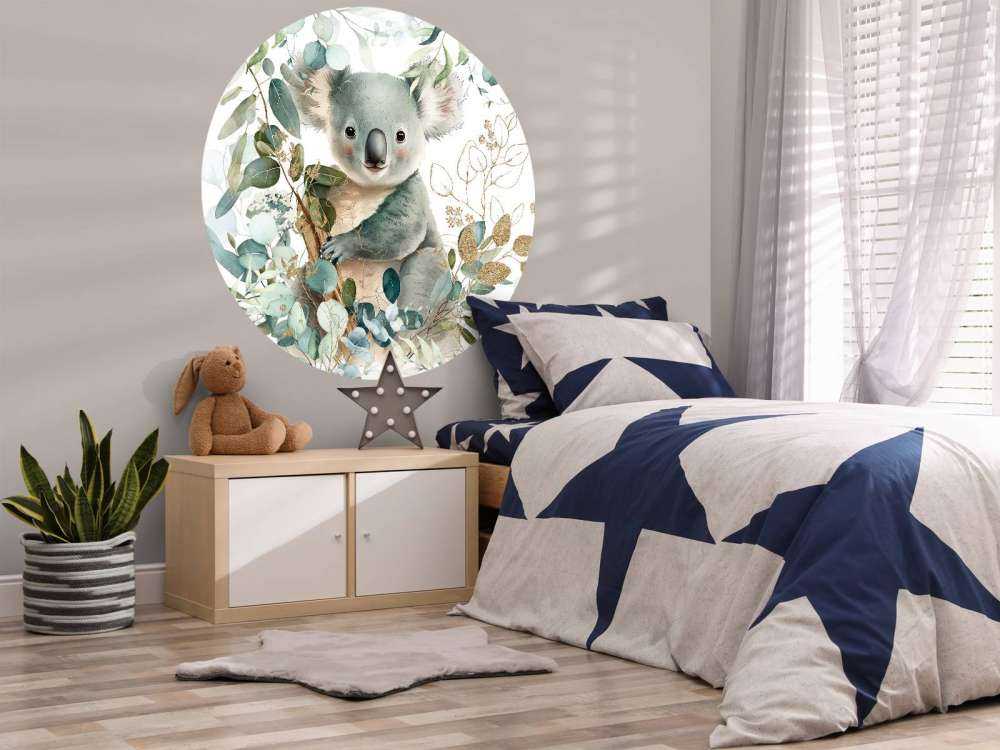 Cieniutki koala w eukalipcie