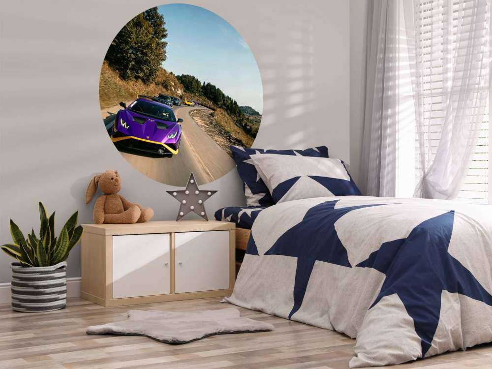 Konwój superaut przez góry