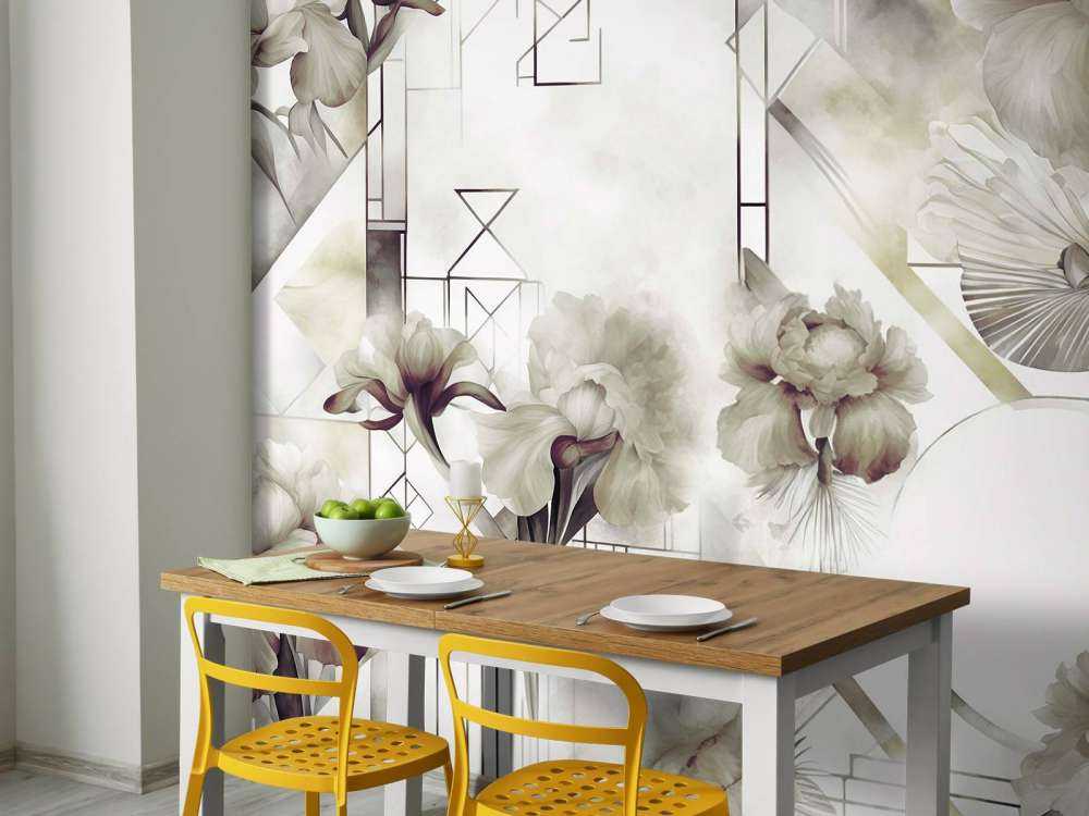 Geometria akwarelowa piasku