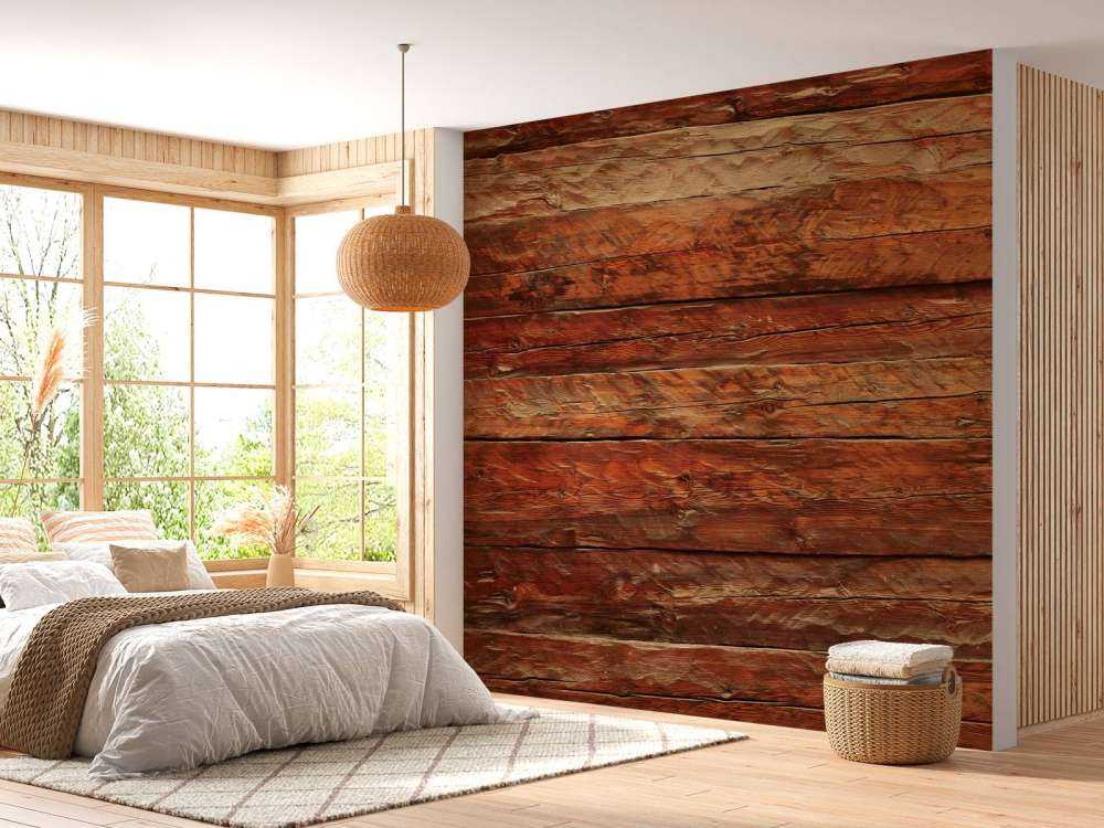 Drewno o chropowatej strukturze