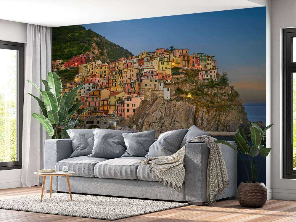 Kolorowe domy we Włoszech