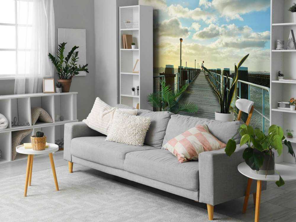 Rusztowania na wybrzeżu