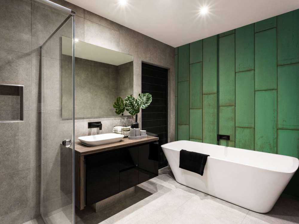 Zielone płytki z miedzi