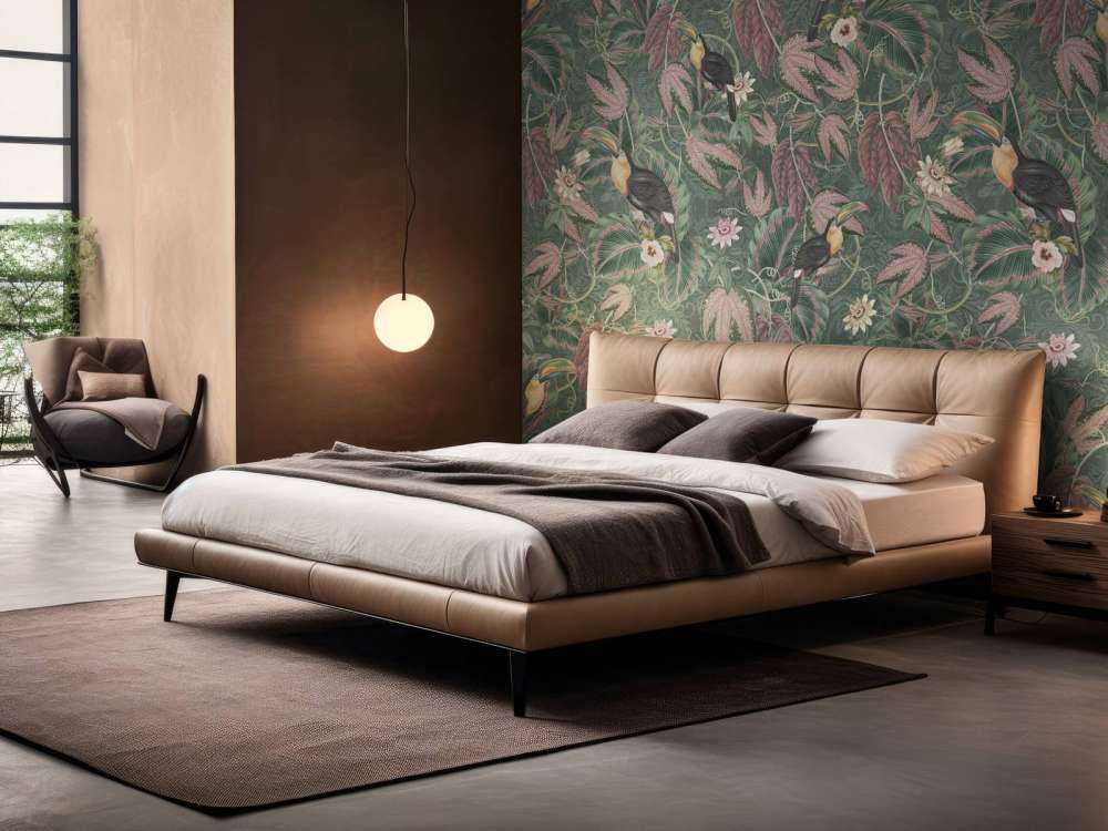 Ptaki i tukany z tropikalnej dżungli - ciemnozielony