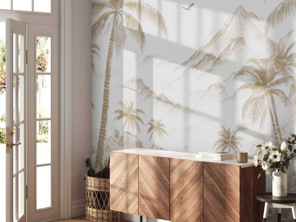 Spokojna Zatoka Palmowa, taupe