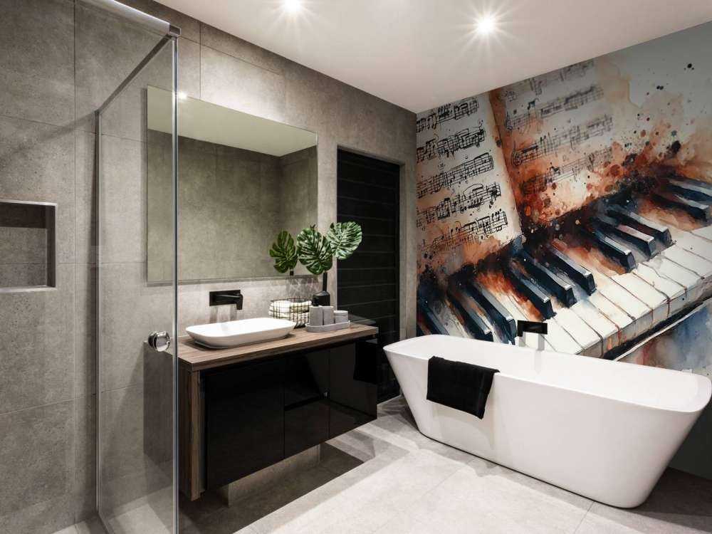 Melodyjna harmonia uchwycona w artystycznych pociągnięciach pędzla