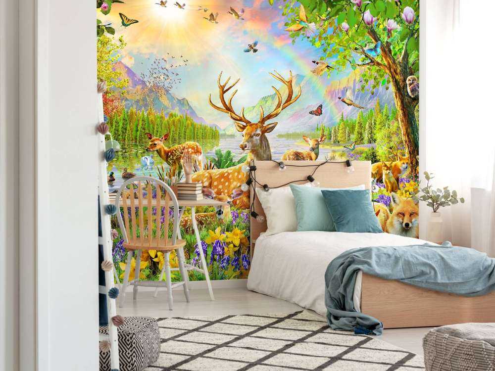 Animals In The Spring