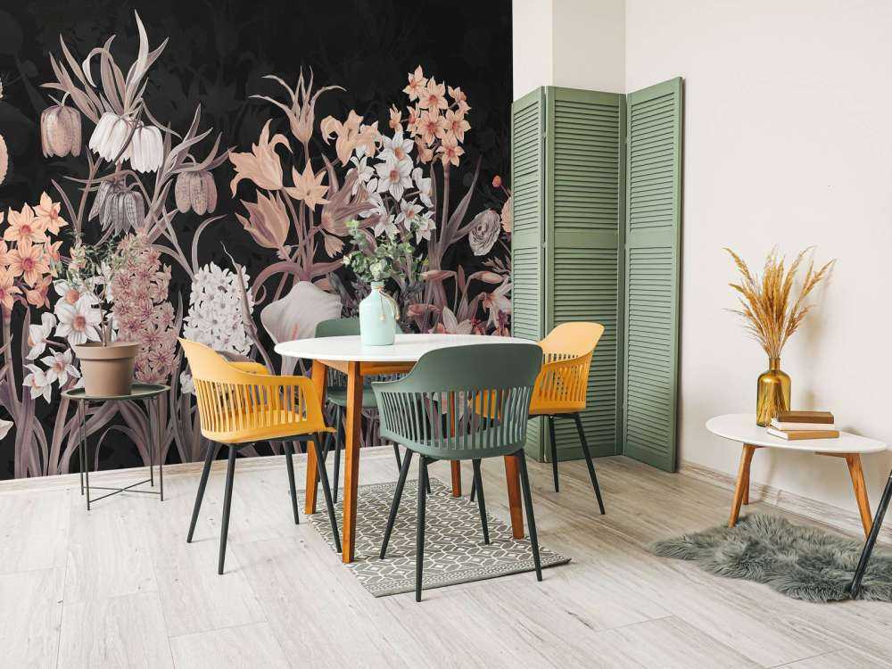 Kwiaty Wiosenne - Vintage Sepia