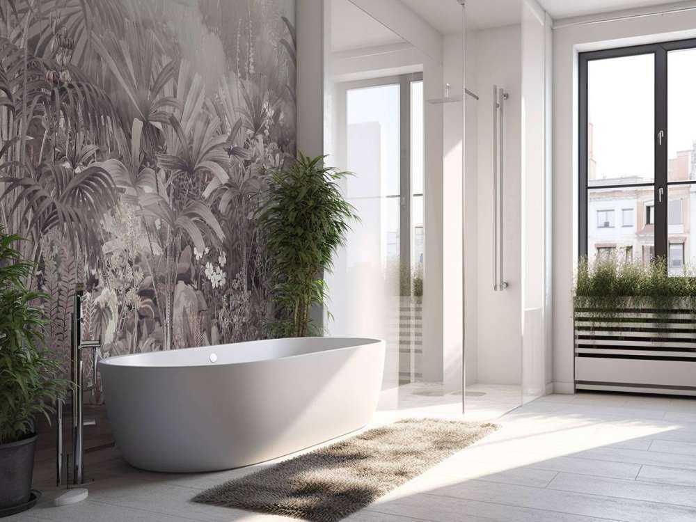 Poranek w Tropikalnym Ogrodzie Fioletowym