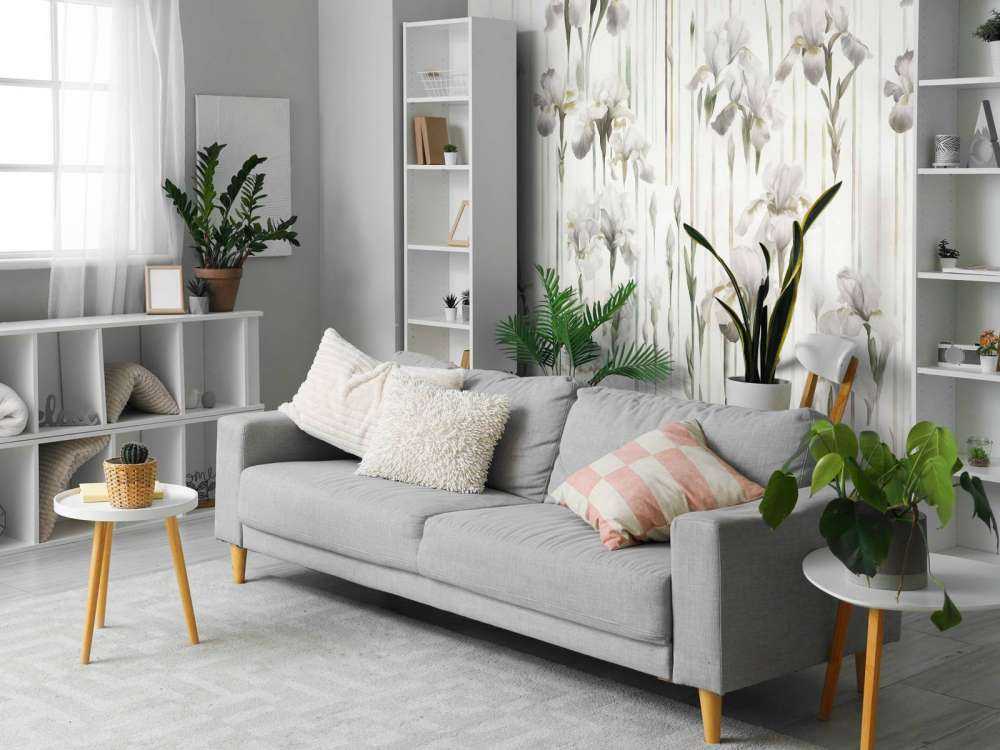 Irysy i paski bezszwowe beżowe