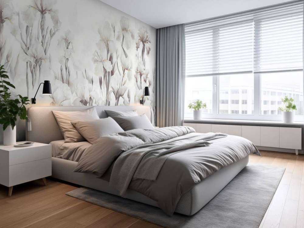 Irysy Tańczą Bezszwowo Stonowany Beż