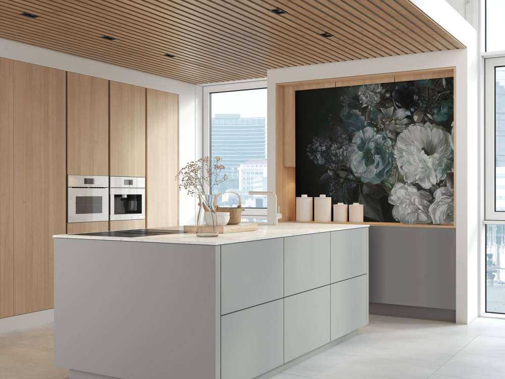 Bukiet z bzu niebieskiego