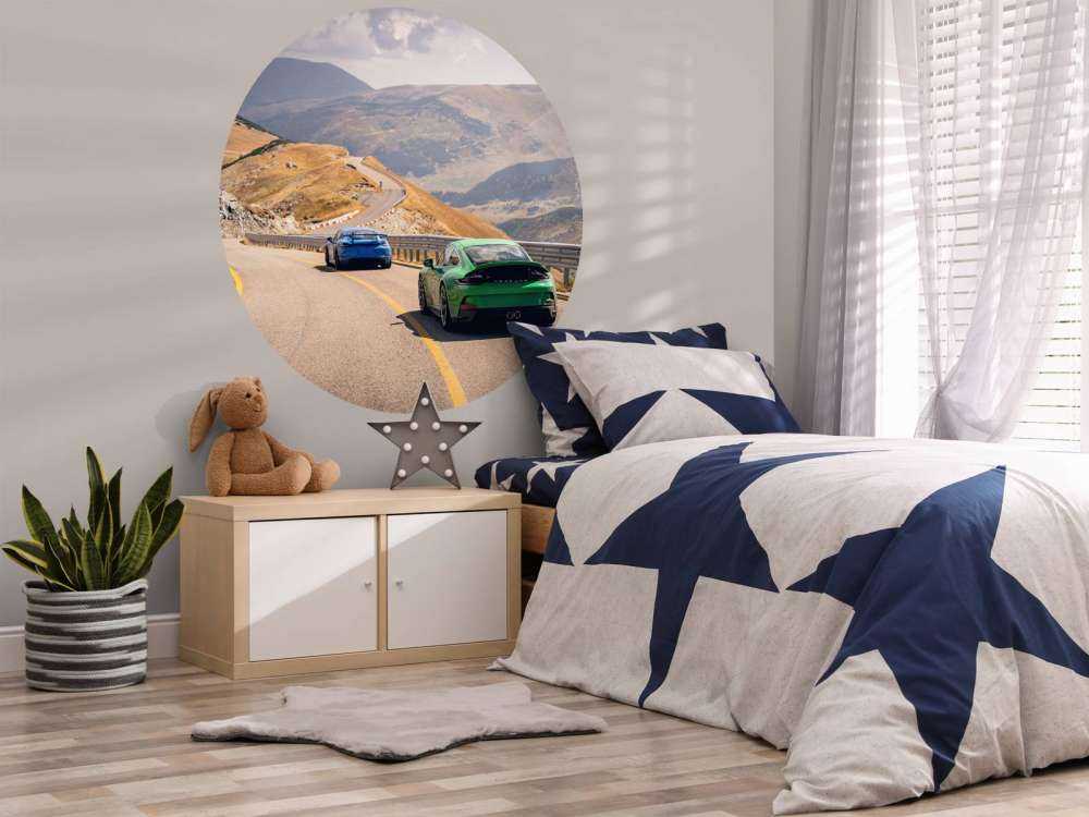 Skręcająca trasa przez góry