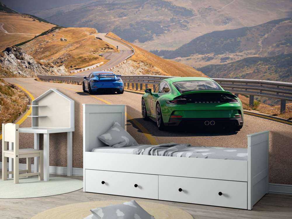 Skręcająca trasa przez góry