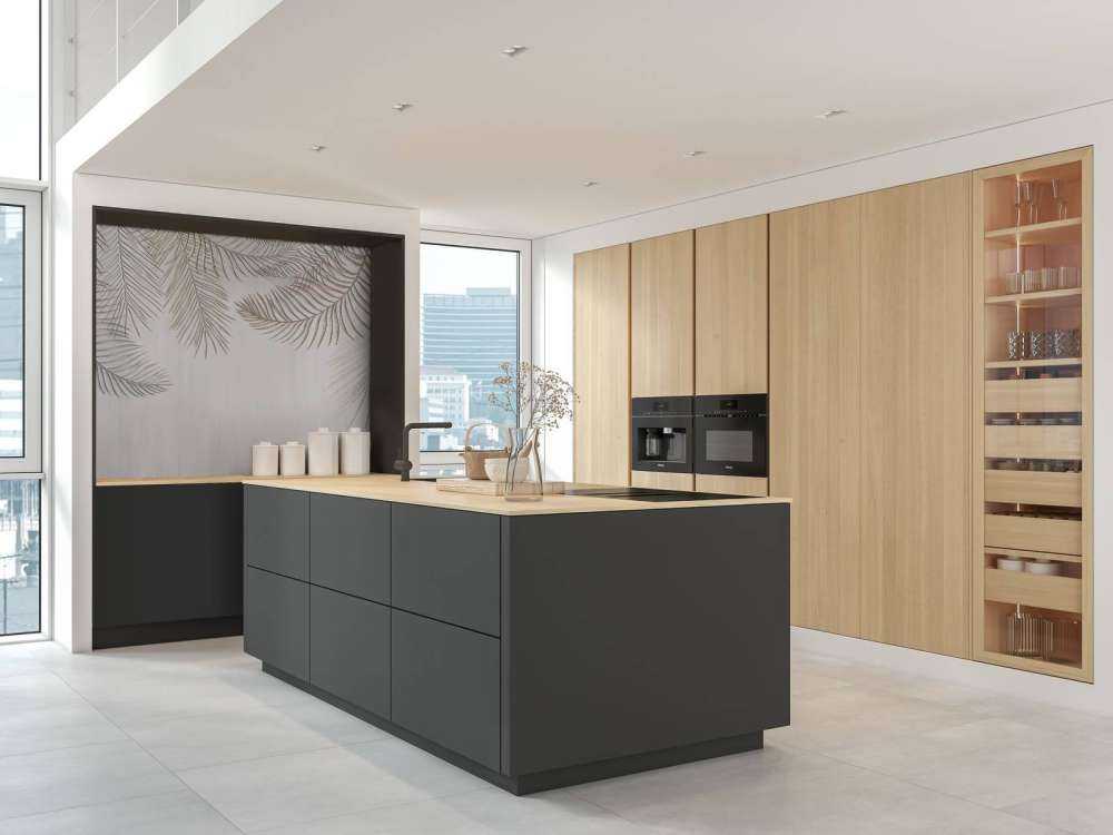 Liście palmy w kolorze beżowym