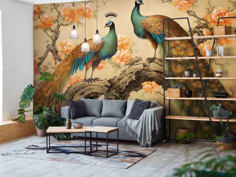 Taniec Pawia w Blasku Kwiatów