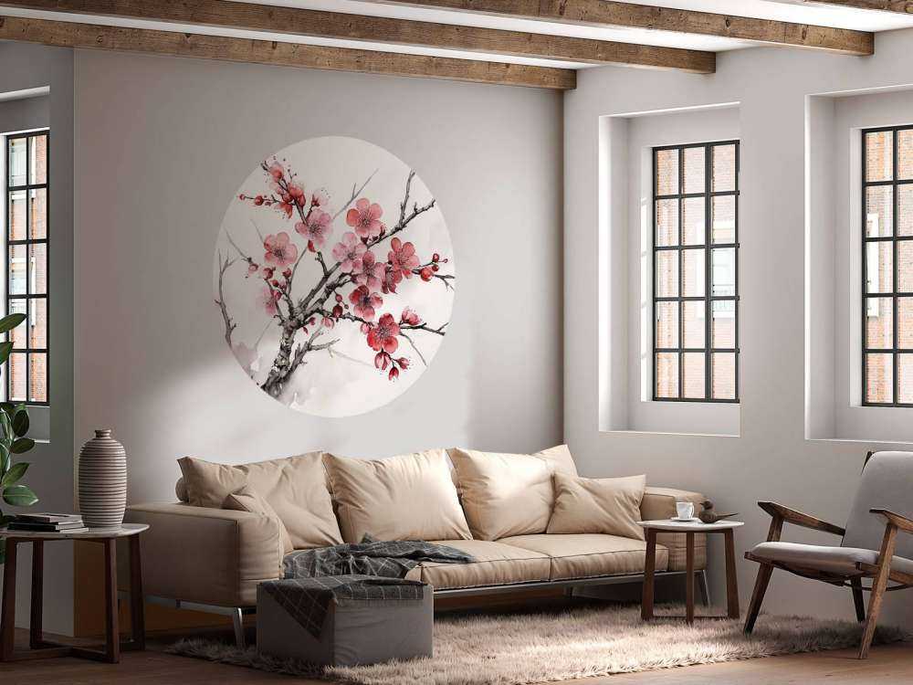 Gałązki kwitnącej wiśni #6