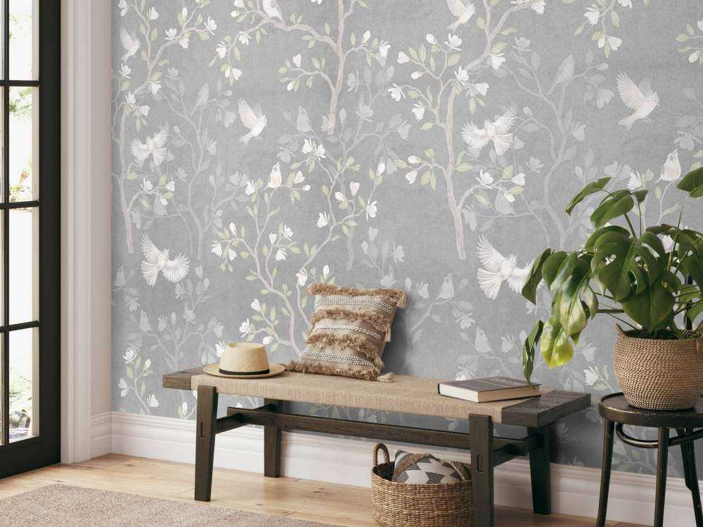 Szare szepczące liście