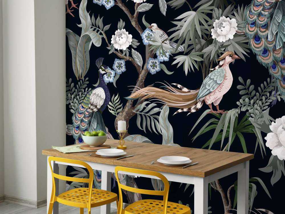 Paw w nocnym rozkwicie