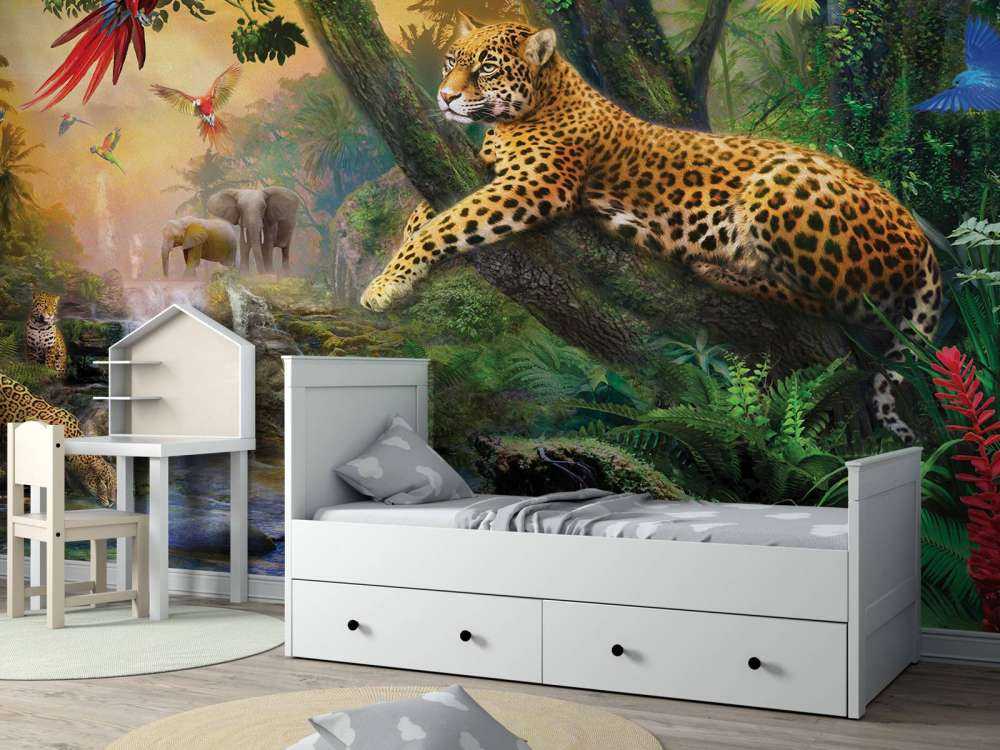 Leopards in The Jungle