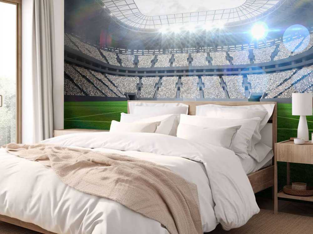 Stadion z otwartym dachem