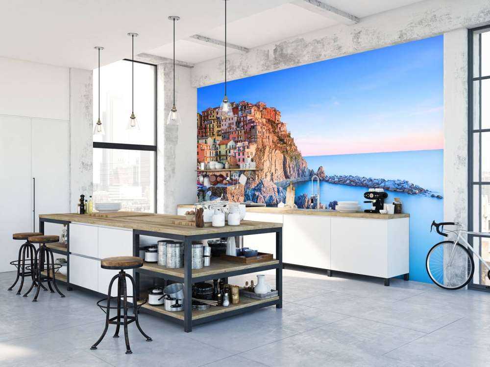 Wioska na skale we Włoszech