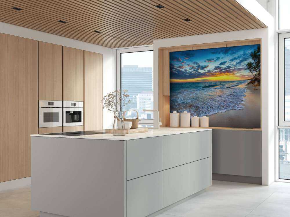 Wschód słońca na plaży