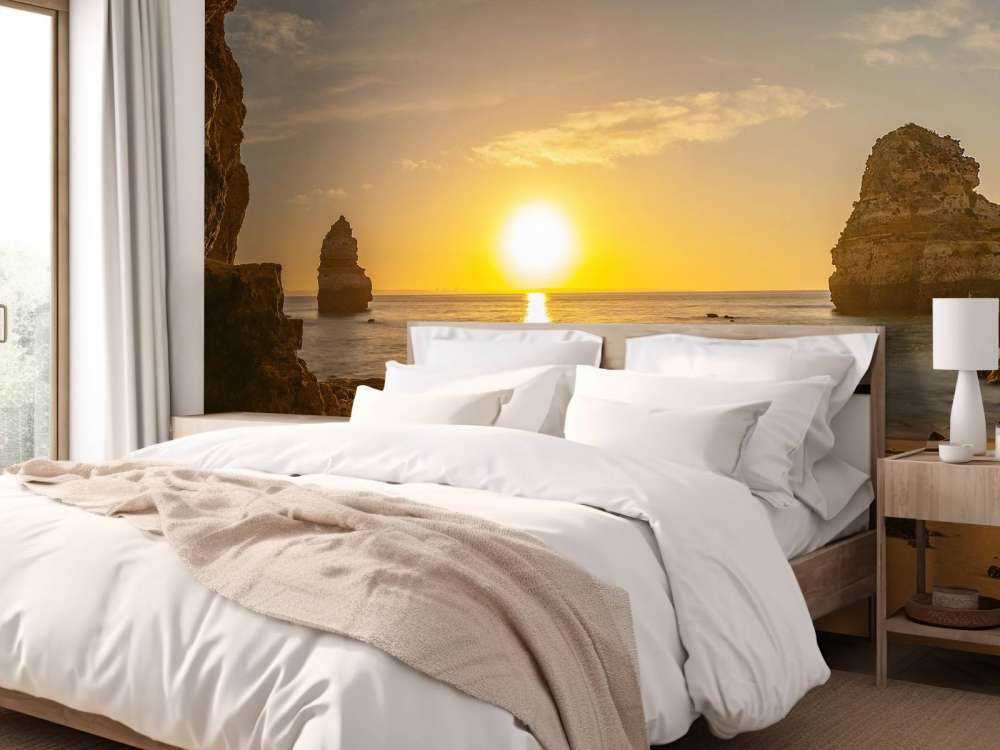 Wschód słońca z jaskini