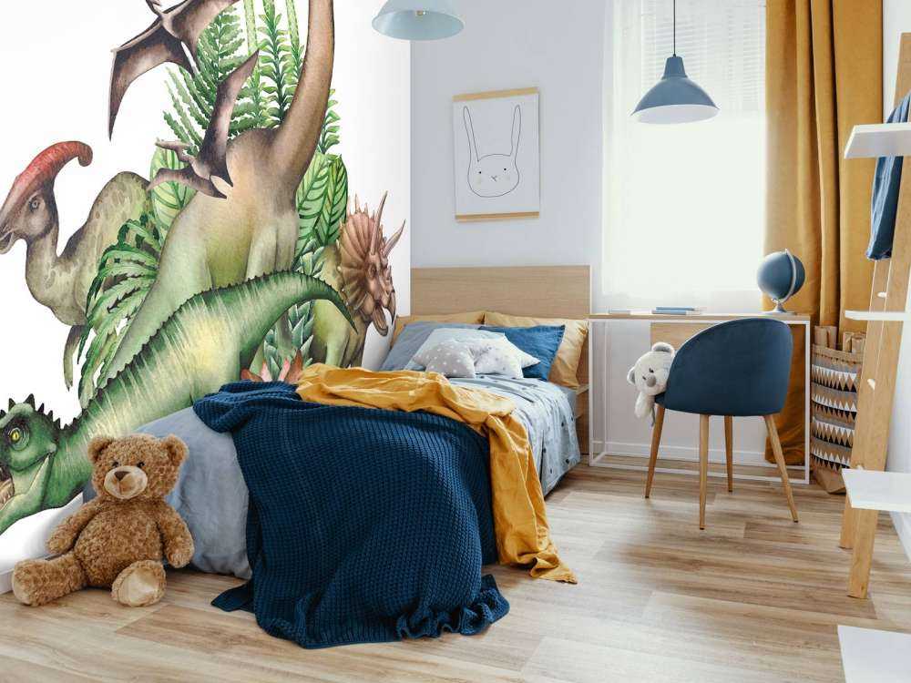 Akwarelowe dinozaury