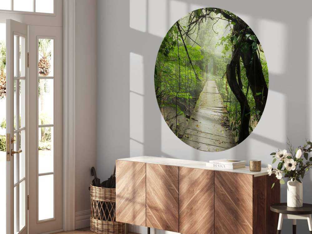 Most z drewnianymi deskami