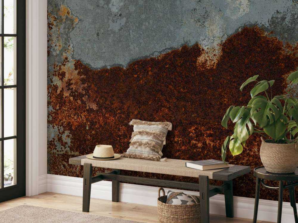 Rdzewiejąca konstrukcja