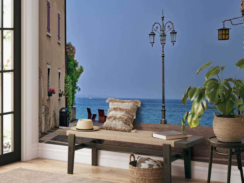 Widok na jezioro Garda