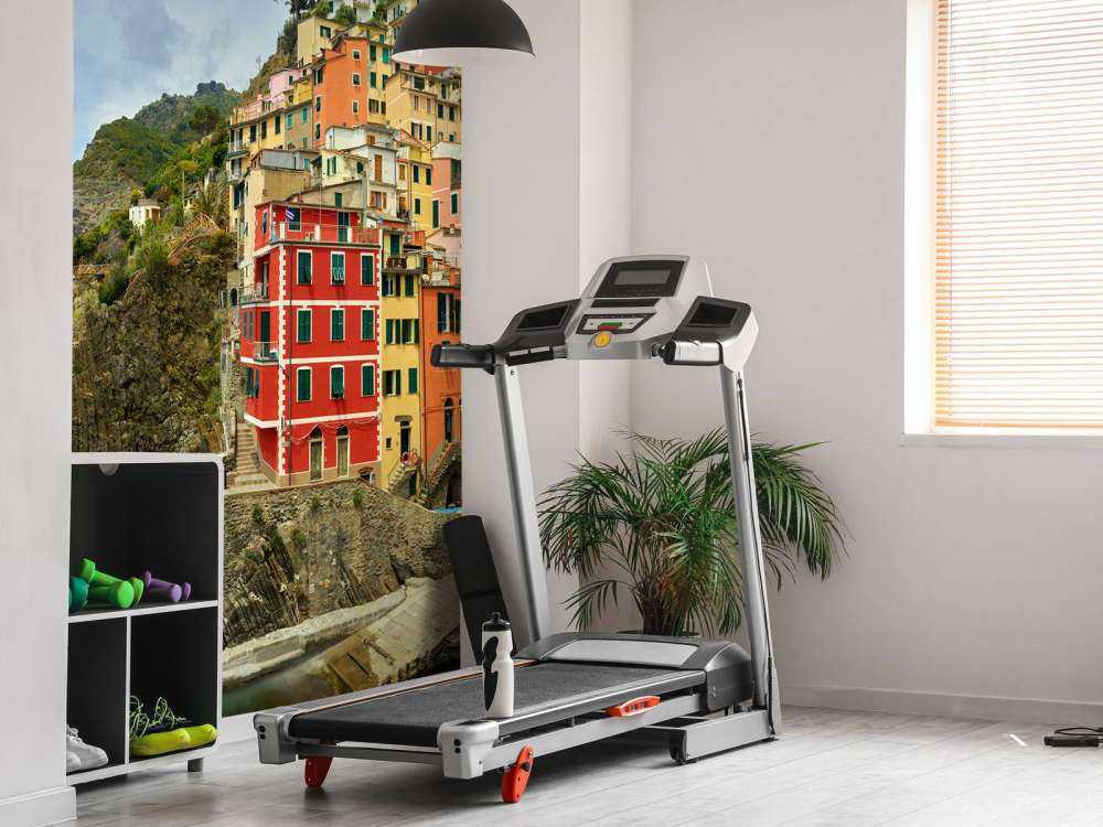 Włoskie domki na wybrzeżu