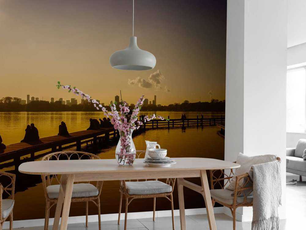 Relaks w Kralingse Plas w Rotterdamie 