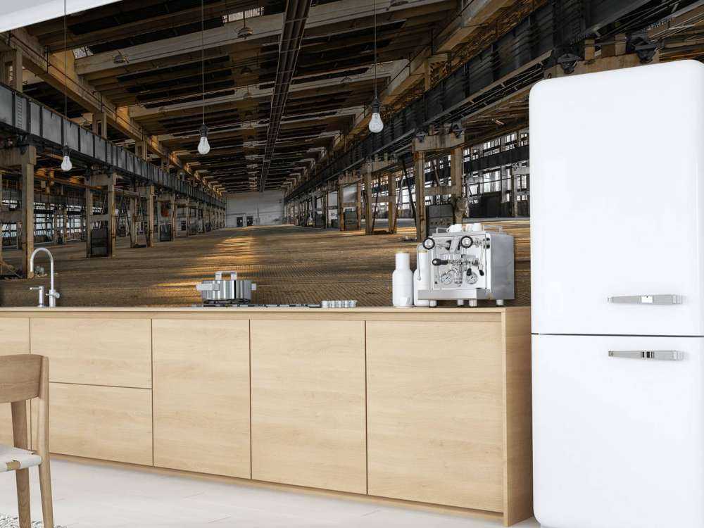 Stary opuszczony garaż