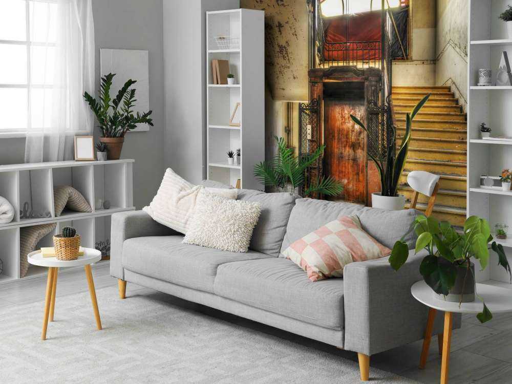 Opuszczone lobby hotelowe