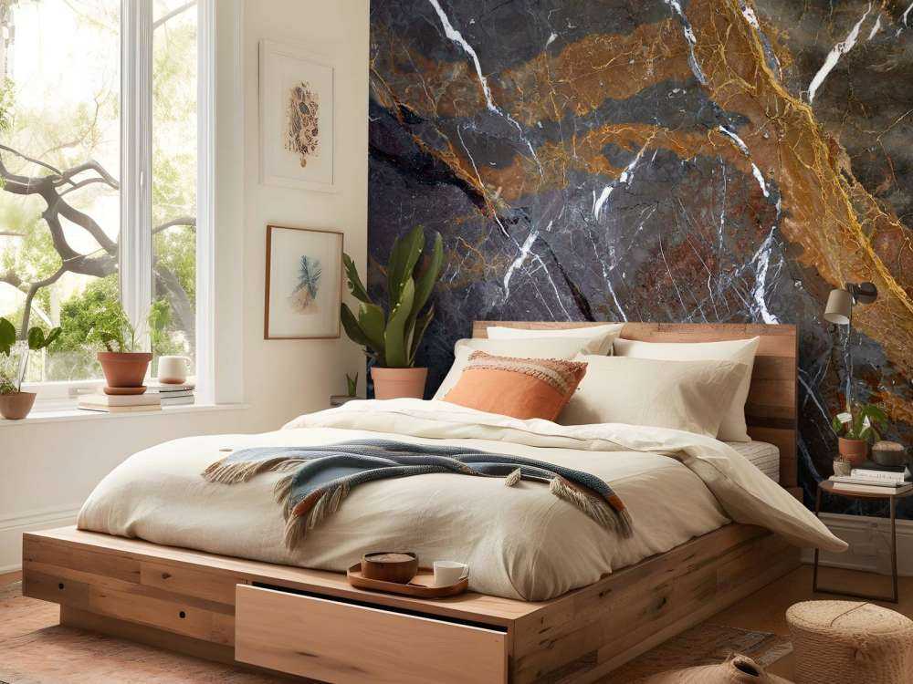 Marmur z drobnymi zmarszczkami