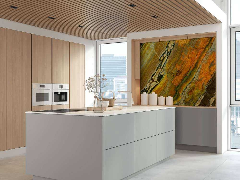 Marmur z mozaikową strukturą