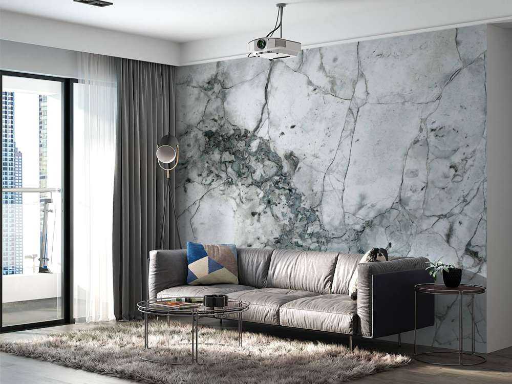 Lekki marmur o delikatnej strukturze