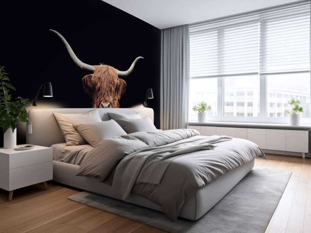 Szkocka rasa wyżynna w stylu vintage