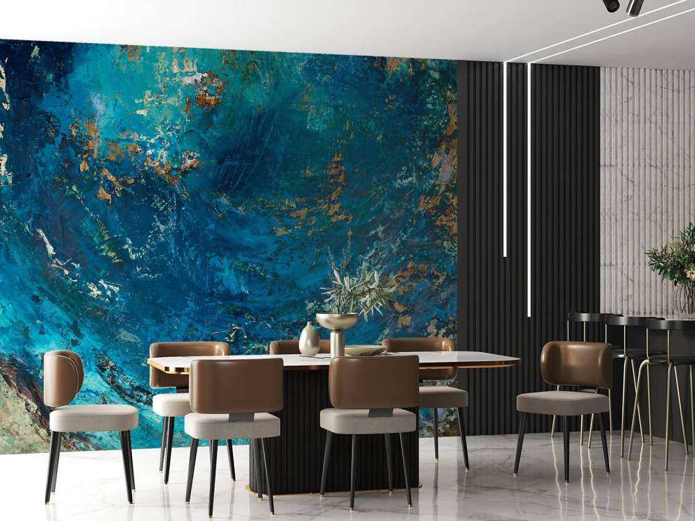 Wrażenie namalowanej wody 