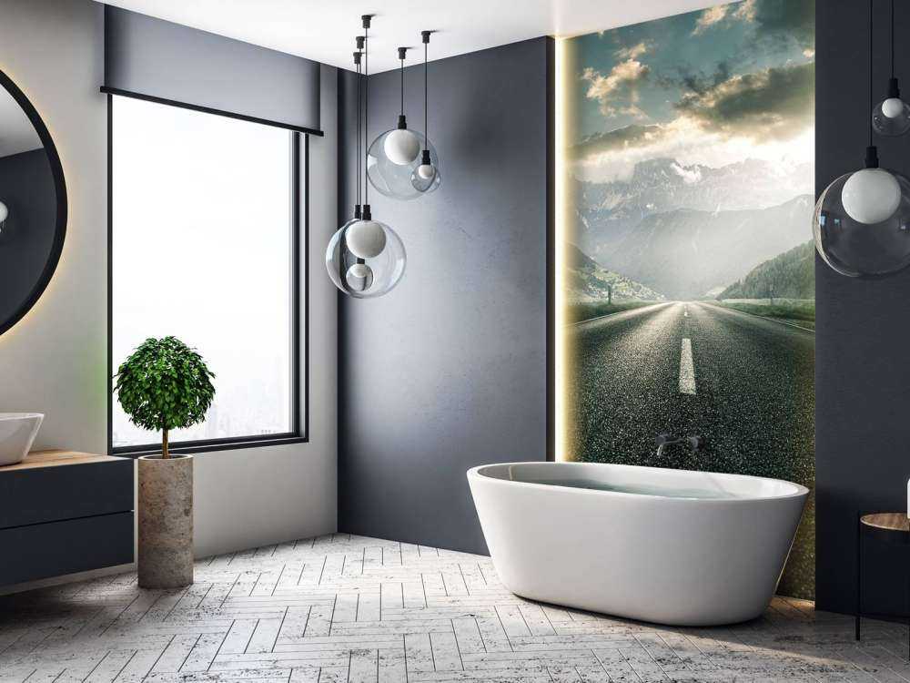 Droga w krajobrazie górskim