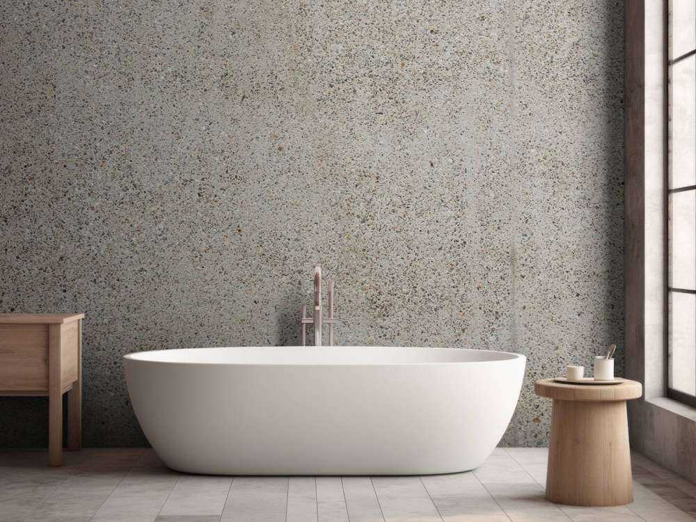 Beton z kamieniami gruboziarnistymi