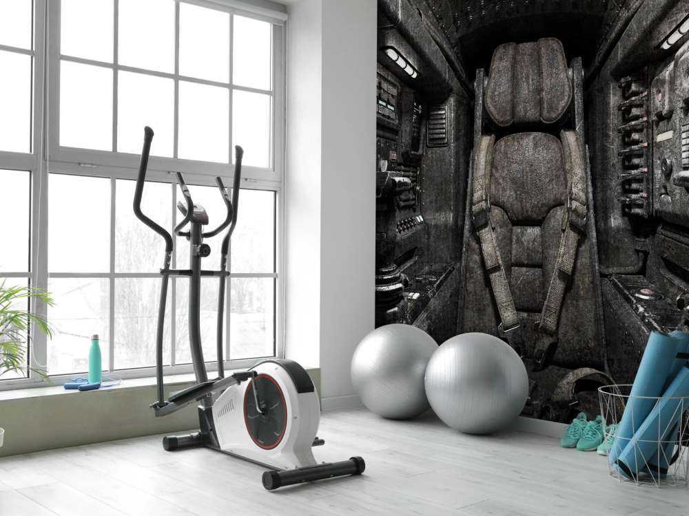 Krzesło w statku kosmicznym