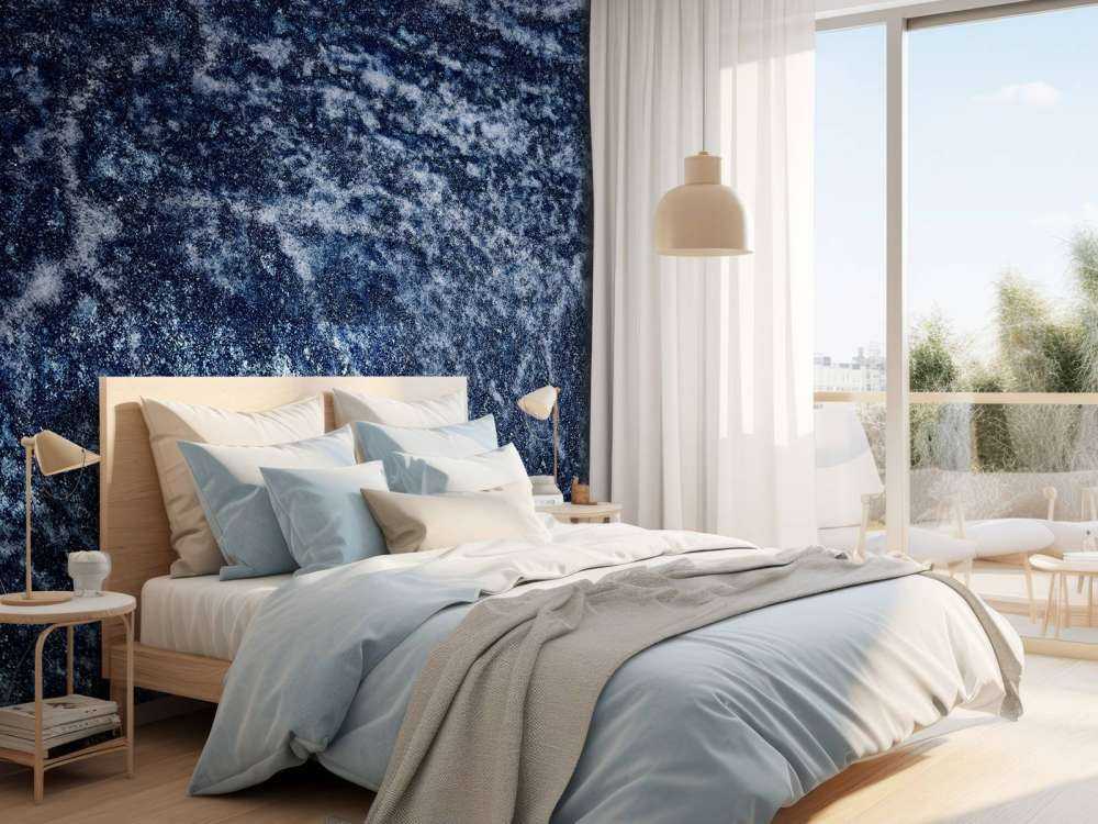 Struktura ciemnoniebieska