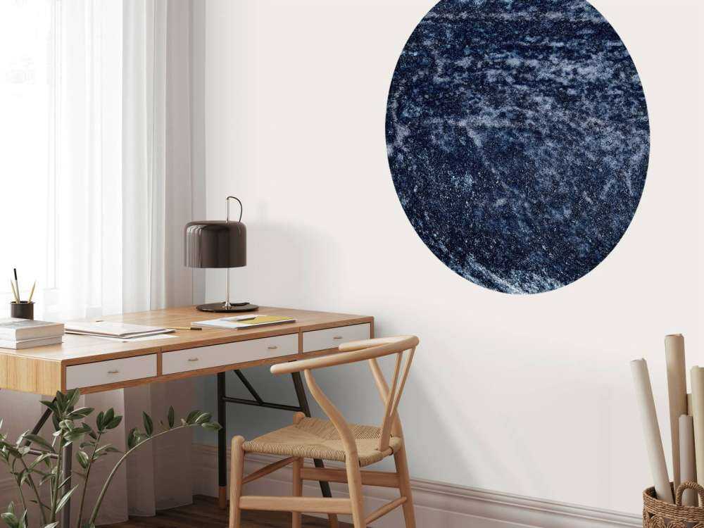 Struktura ciemnoniebieska