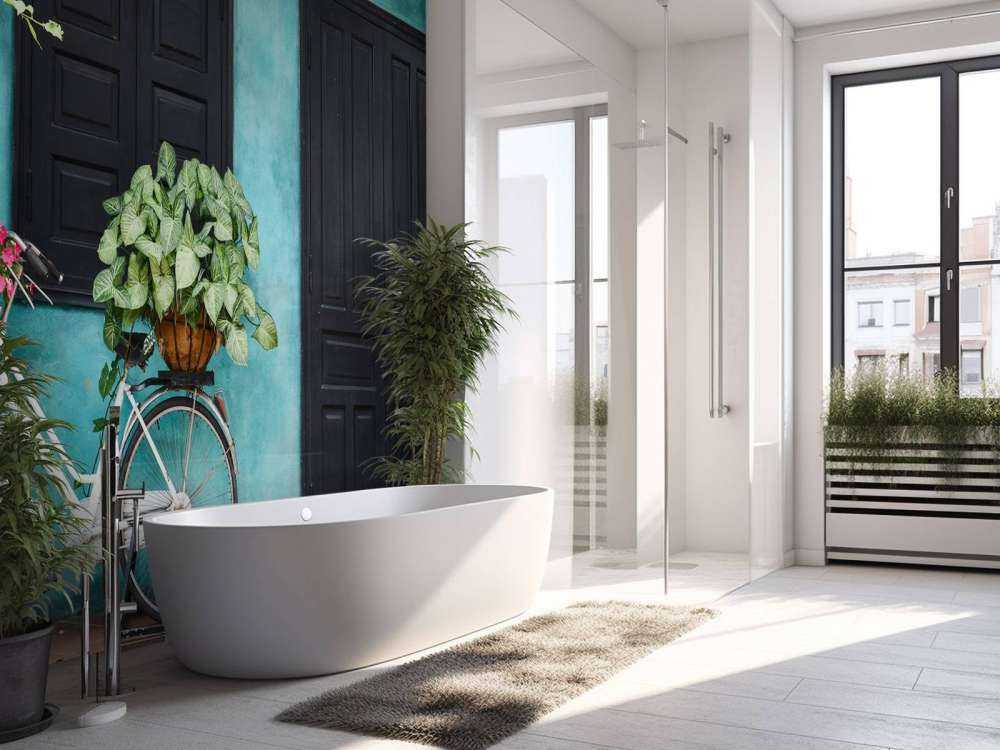 Stary rower w pobliżu domu